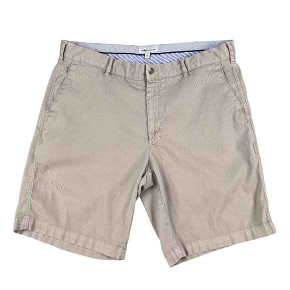 Peter Millar Mens Tan Crown Comfort Short Sz 35 - Picture 1 of 4